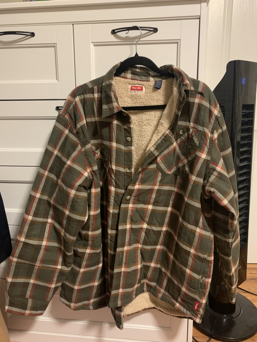 Plaid Long Sleeve with Fleece