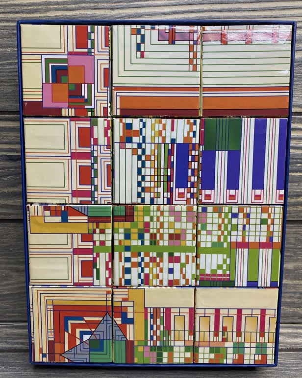 New in box Frank Lloyd Wright Designs puzzle image indicator(4)