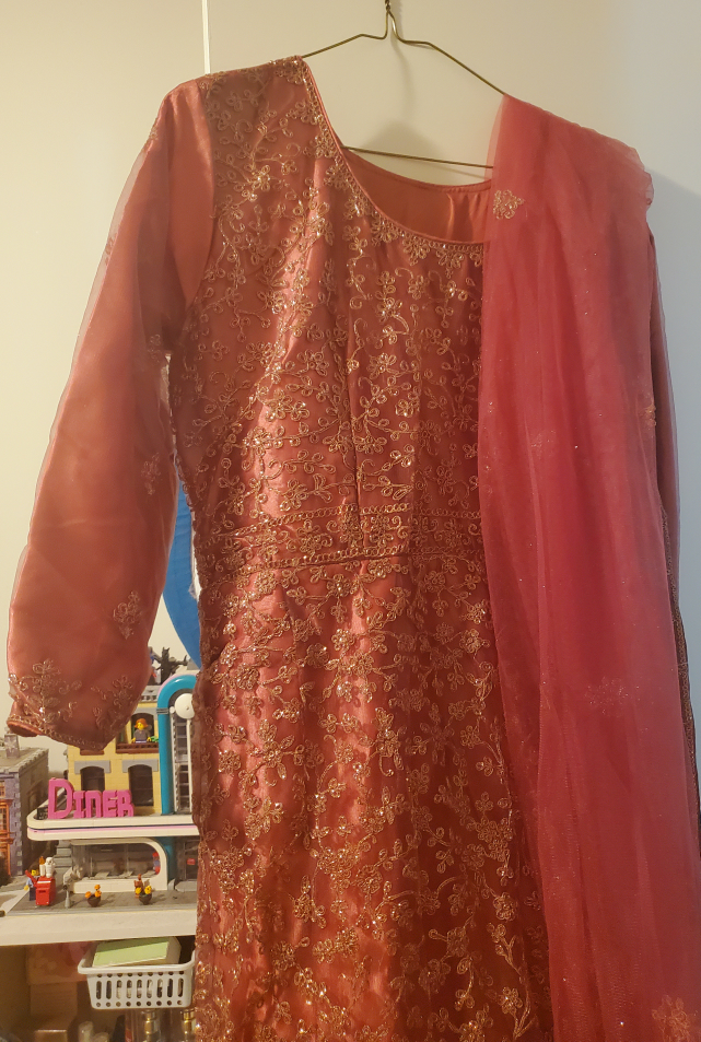 South Asian Party Wedding Dress Anarkali image indicator(3)