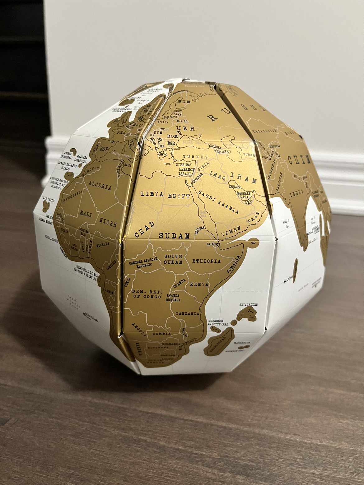 Home Decor- Paper Globe image indicator(2)