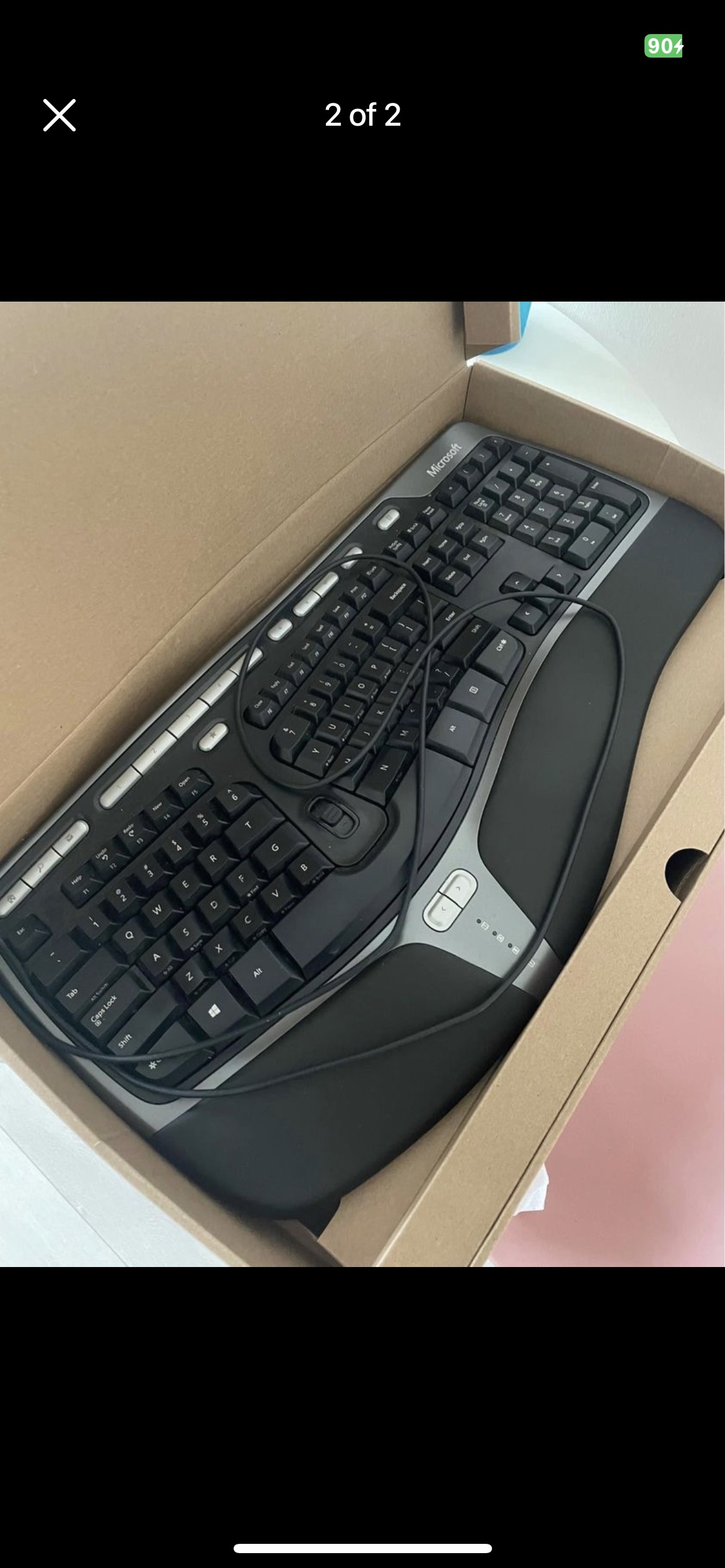 #freecycle Ergonomic Keyboard