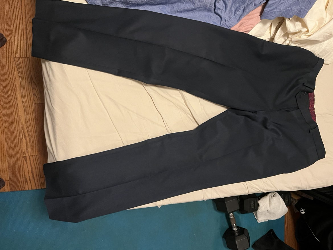 Dark navy matching suit jacket+pant image indicator(3)