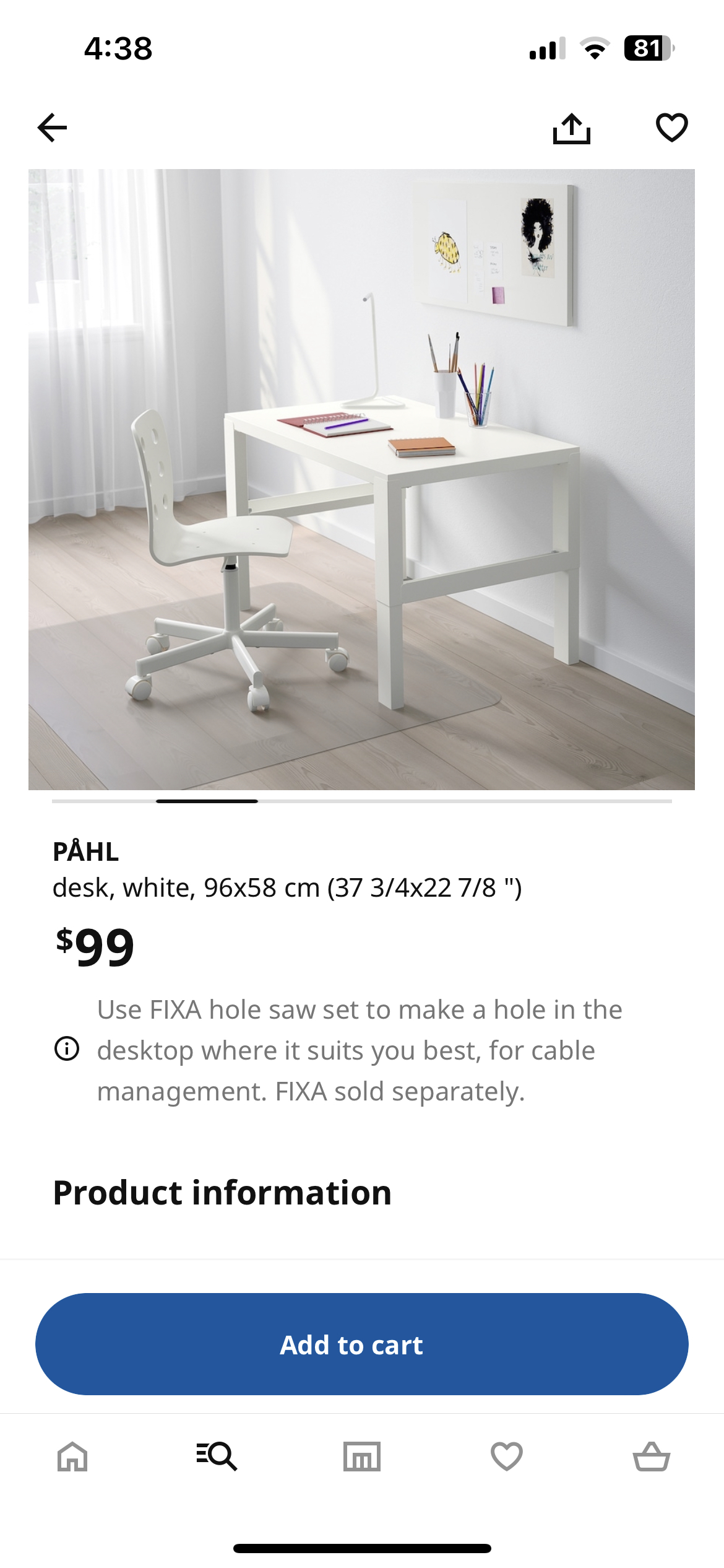 IKEA table