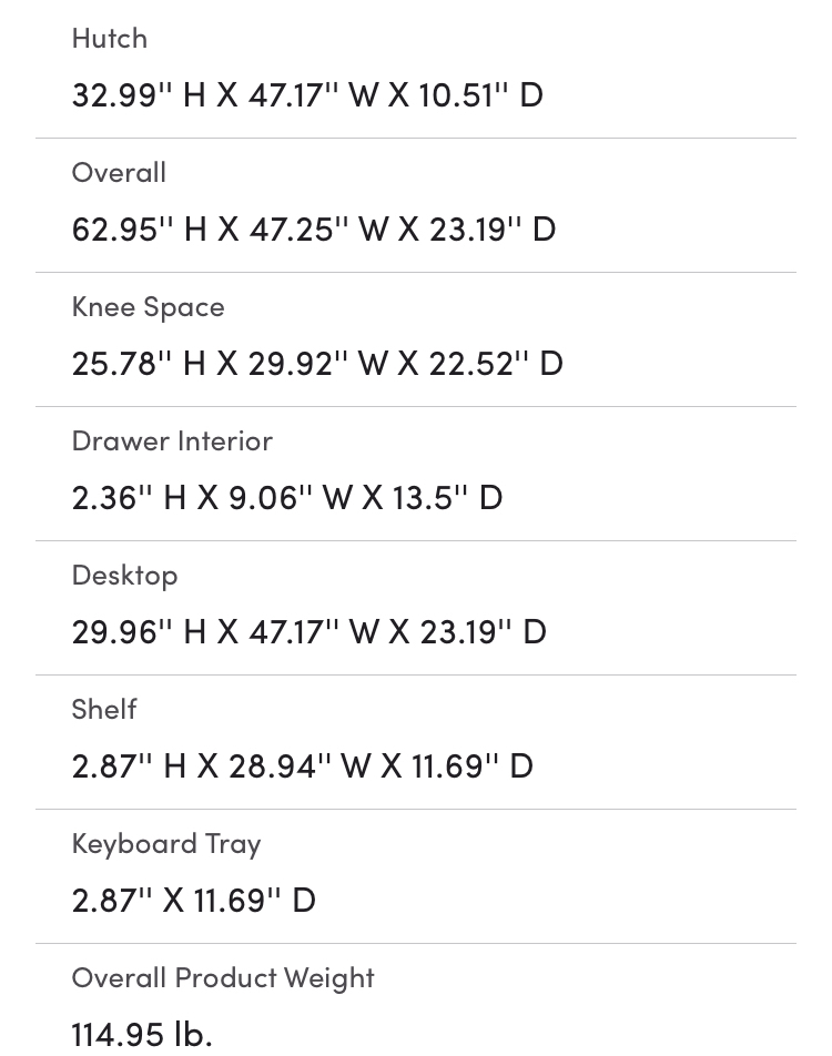 desk with hutch and pullout keyboard tray image indicator(3)