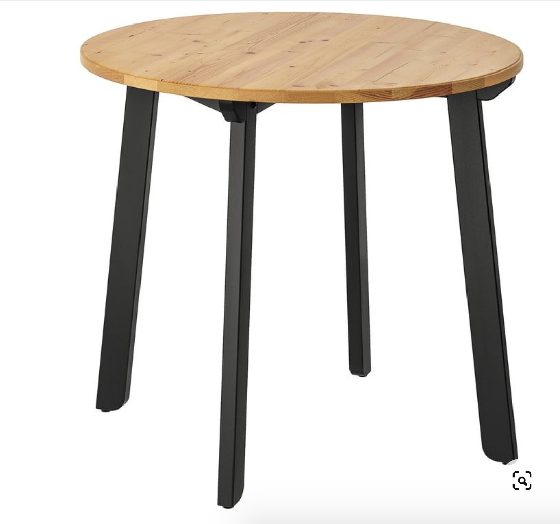 Ikea Gamlared round dining table thumbnail
