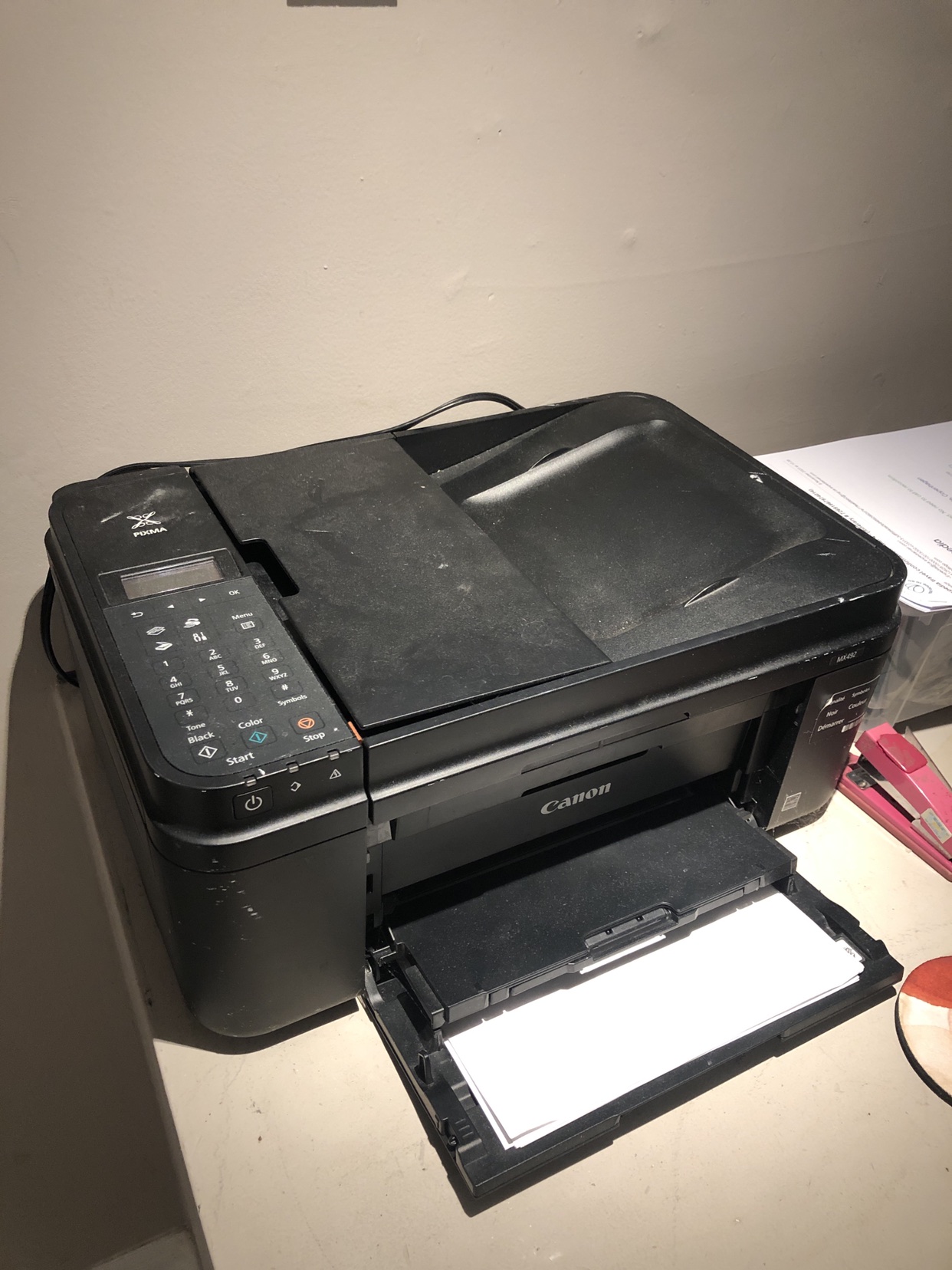 Canon MX 492 Printer/Scan