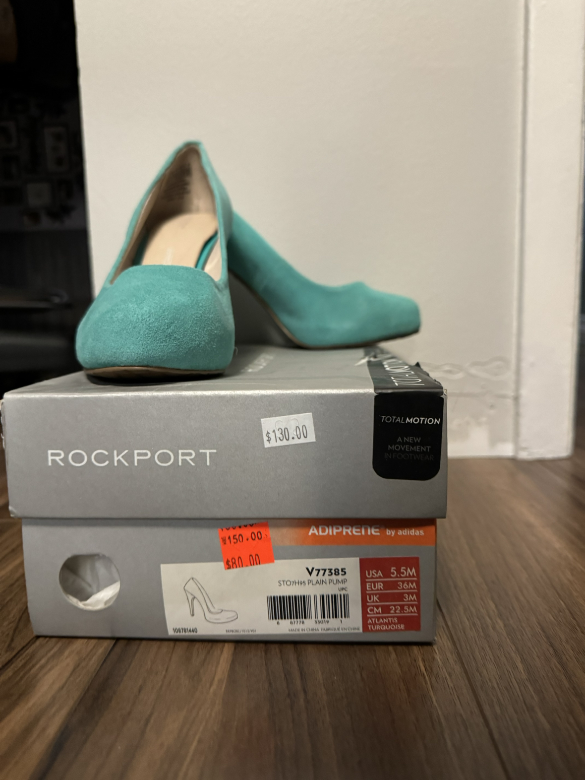 Rockport Brand new turquoise heels - photo 2
