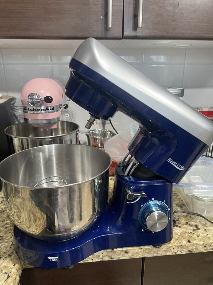 Stand Mixer, 5.5 Liter 660W 6-Speed - photo 3