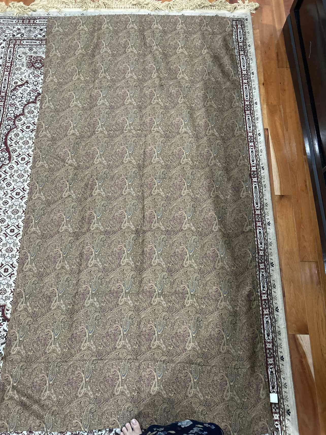 Curtains with ties and Wallace