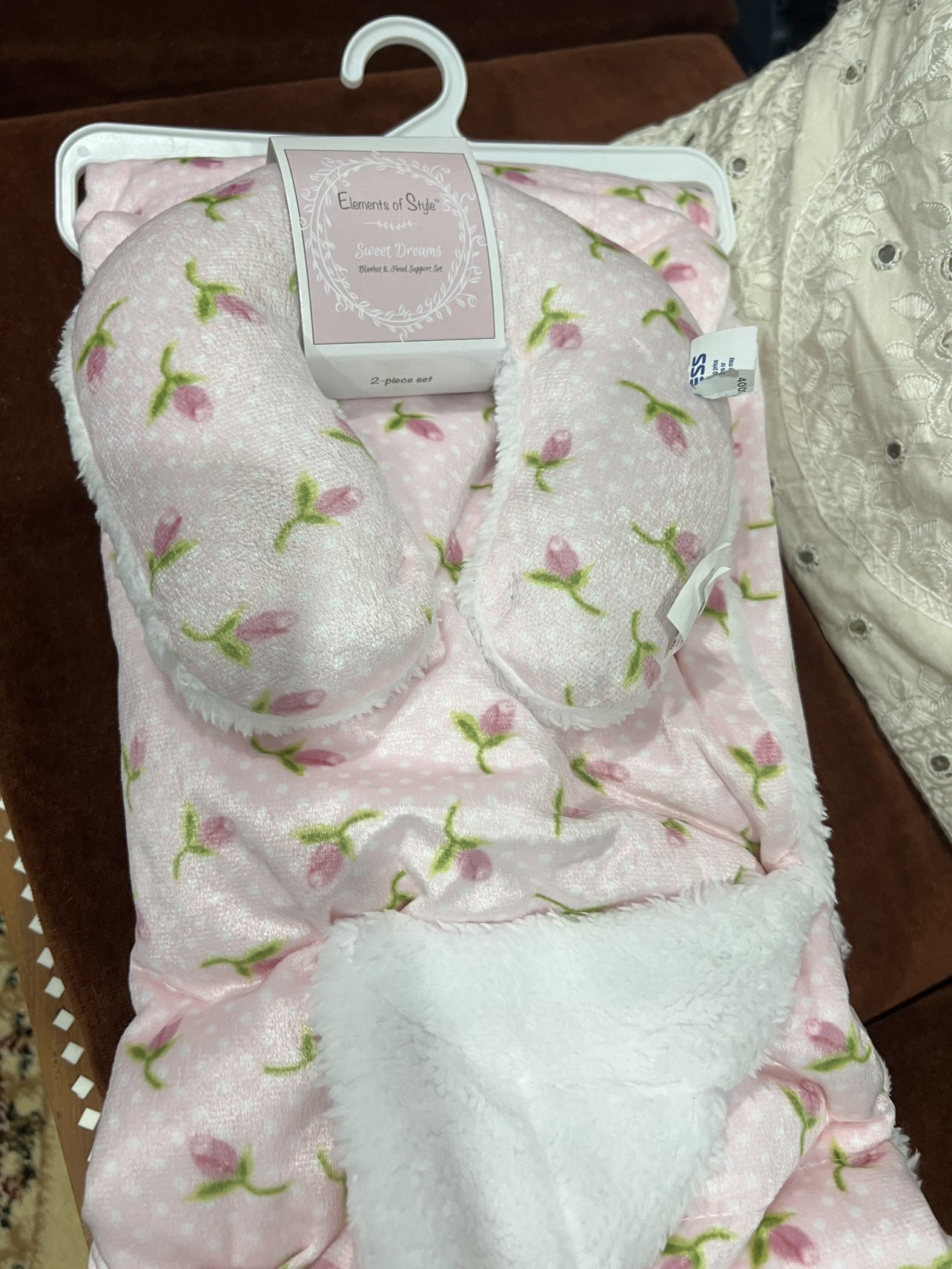 Baby blanket and headrest - photo 3