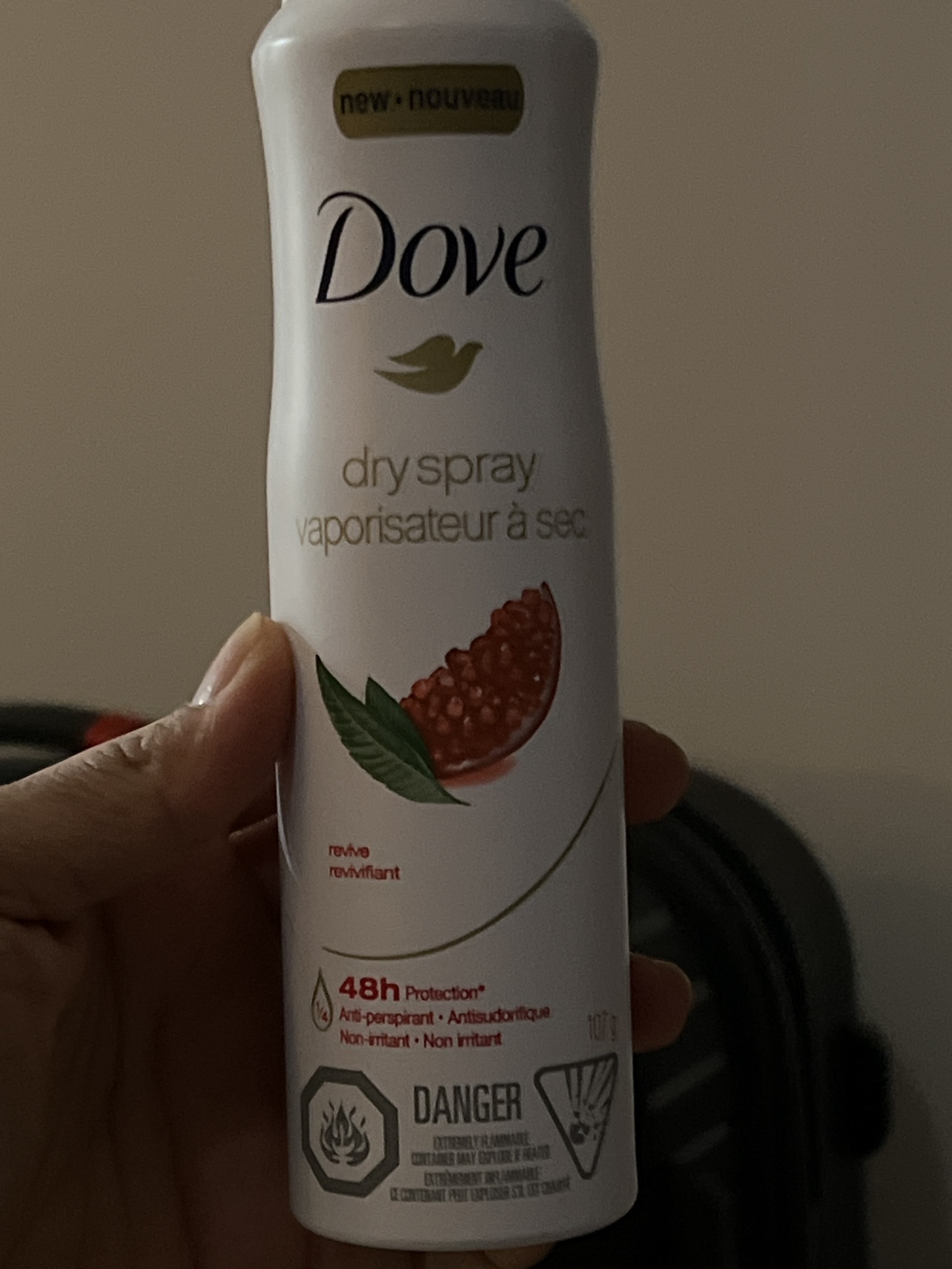 Dove dry spray thumbnail