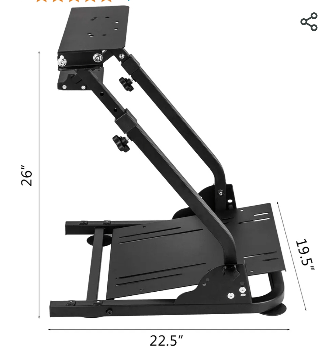 G29 G920 Racing Steering Wheel Stand fit G27/G25/G29 image indicator(2)
