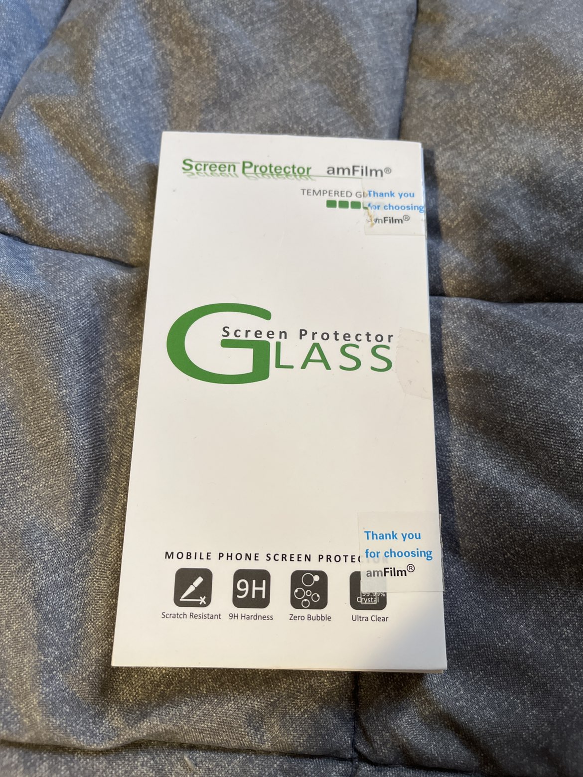 iPhone X screen protector glass