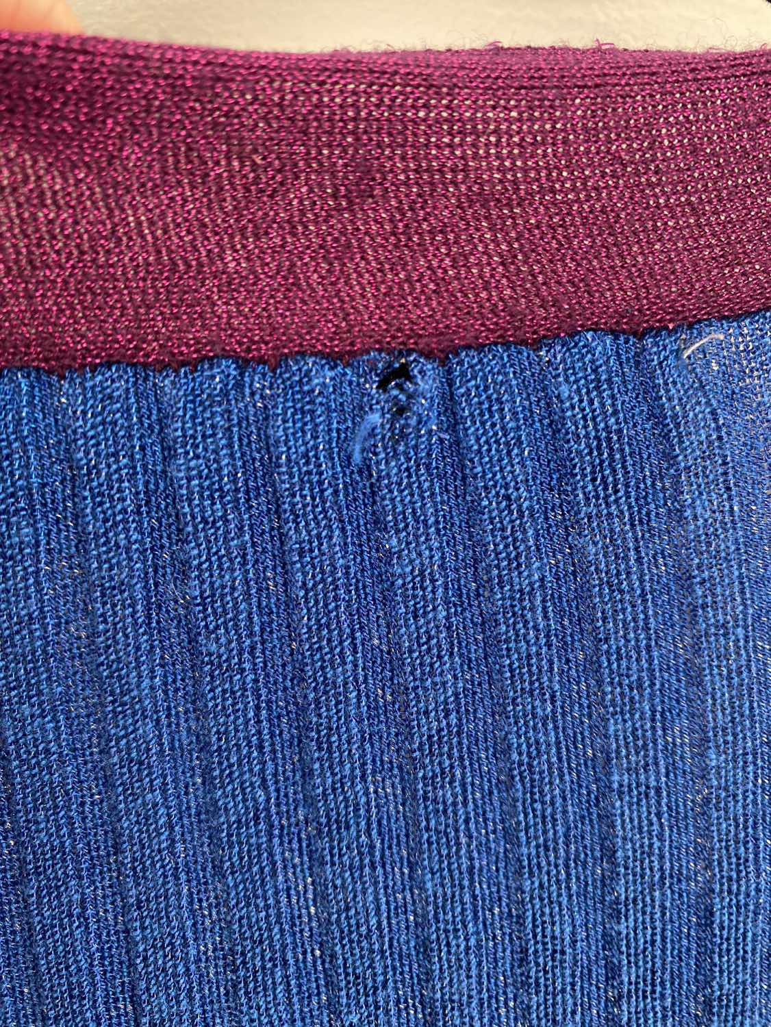 Zara Long Blue Cardigan Duster image indicator(7)