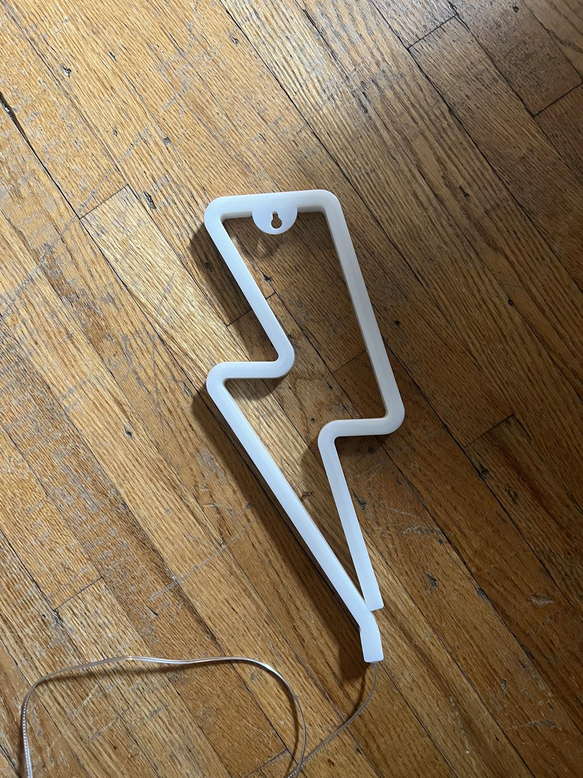 Lightening bolt light image indicator(2)