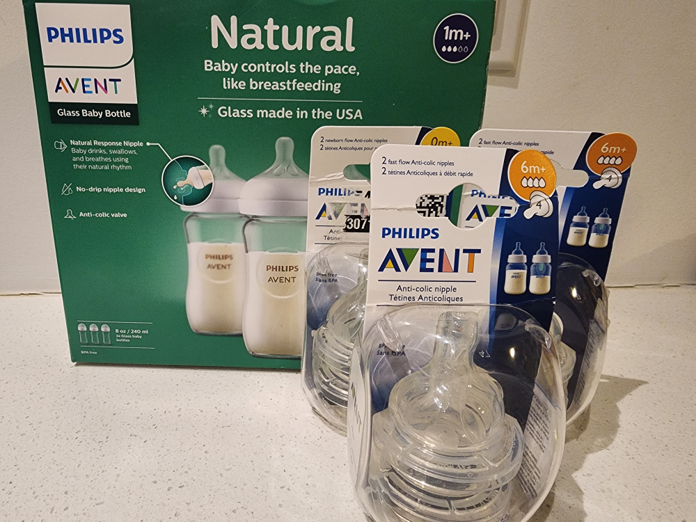 Brand new Philips Avent Glass Natural bottle image indicator(4)