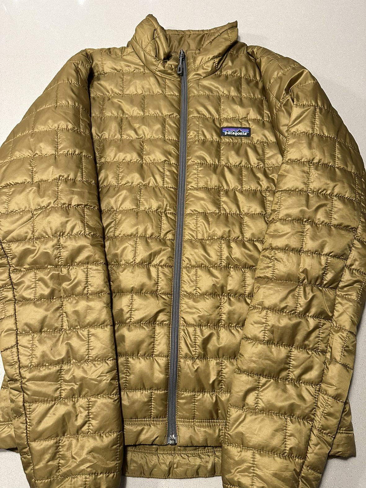 Men’s Patagonia Brown Nano Puff Jacket (Small)