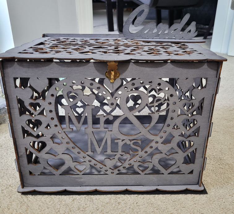 Wooden Card box