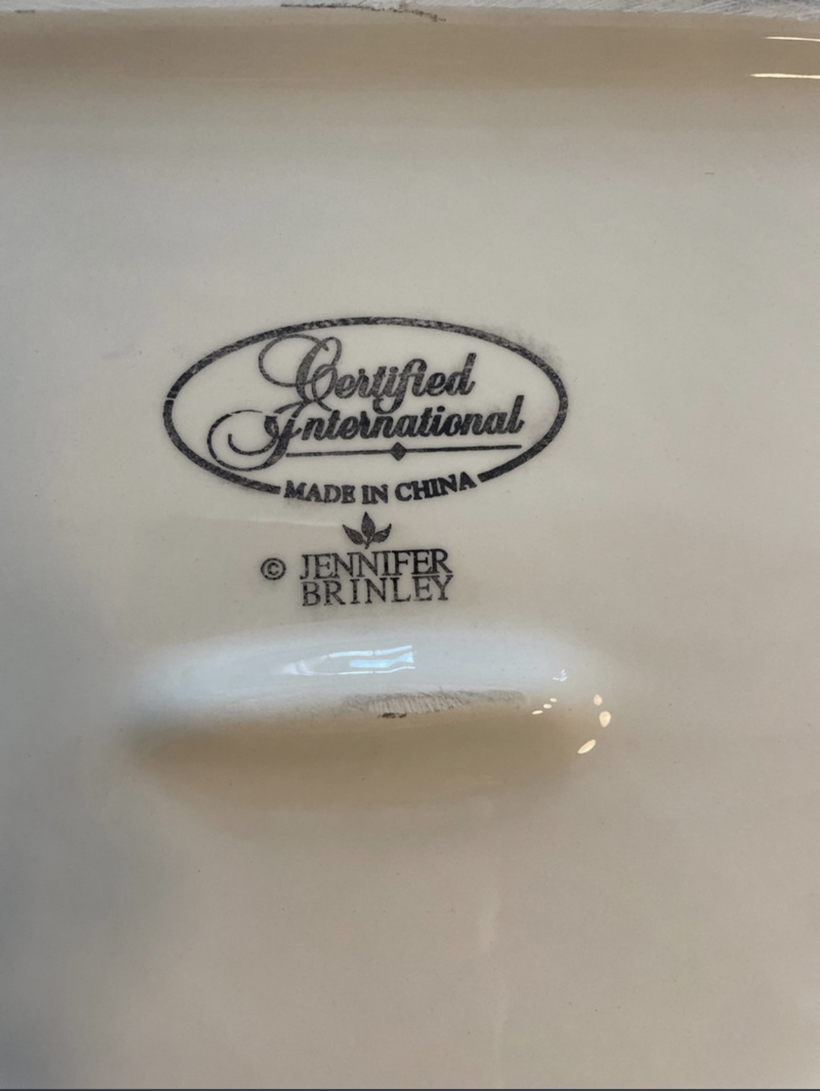 Cosmopolitan 16"  Sq Serving Platter Jennifer brinley - photo 4