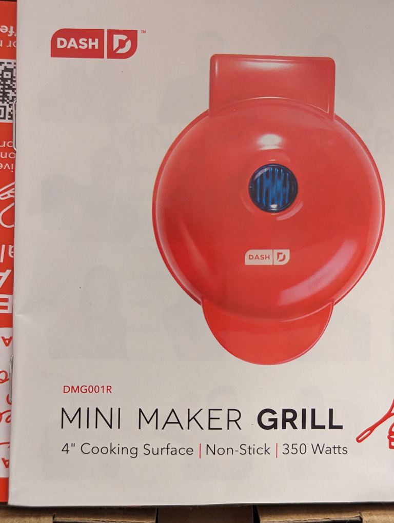 Dash Mini Grill Maker ❄️ image indicator(2)