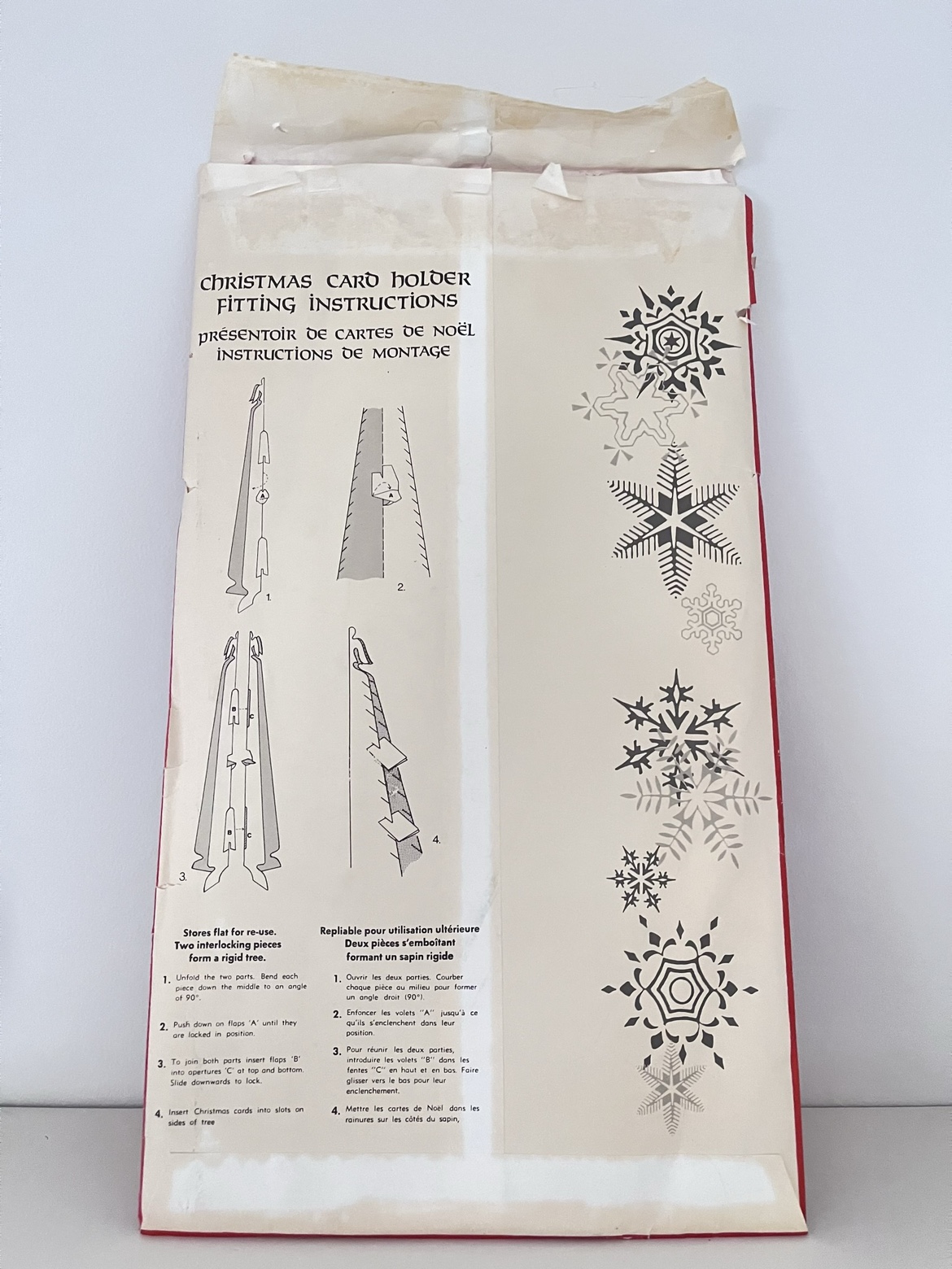 Vintage Christmas card holder image indicator(2)