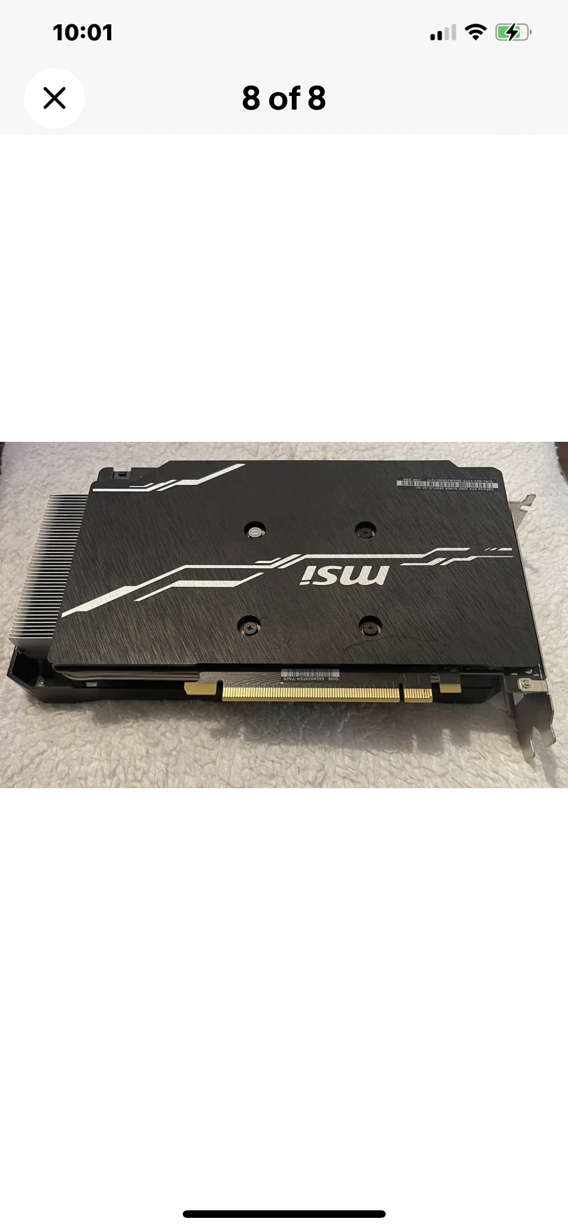 MSI NVIDIA GeForce RTX 2060 SUPER VENTUS 6g Graphics Card - photo 4