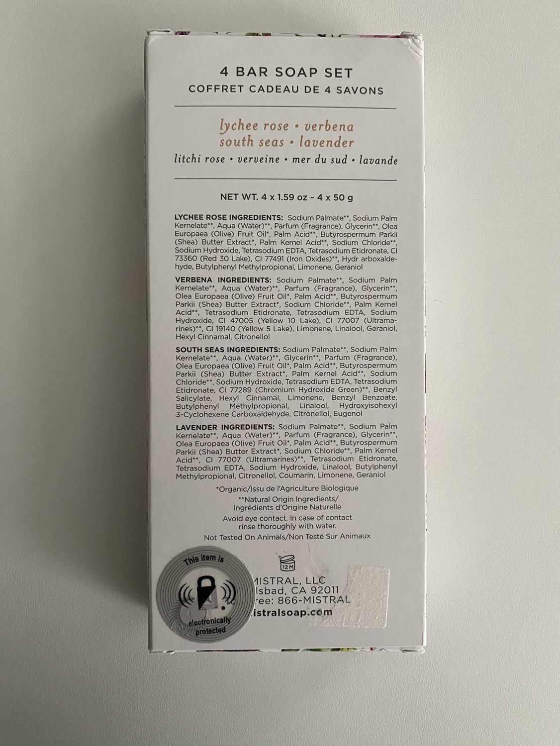 Mistral Soap Set image indicator(2)