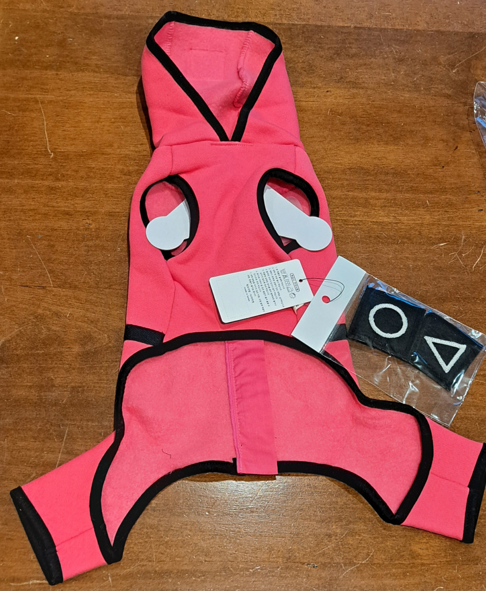 Brand New Squid Game Small Dog Costume image indicator(5)