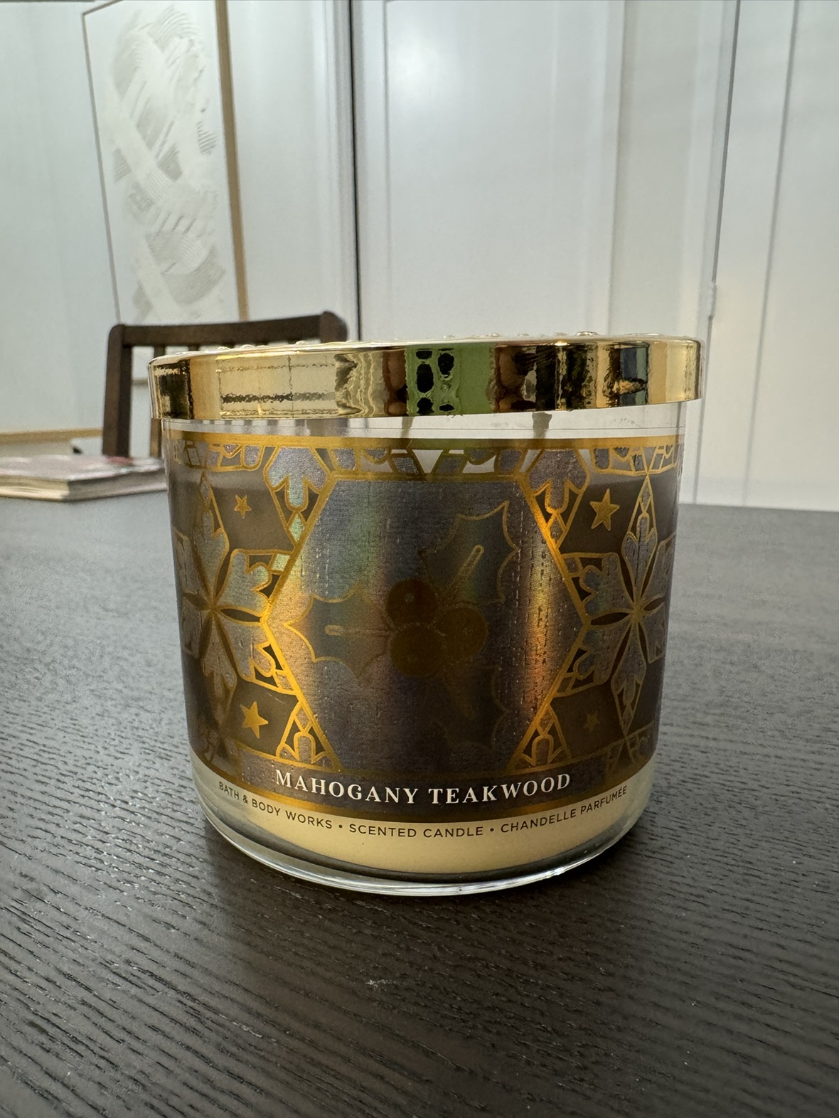 Bath body works candle mahogany teakwood thumbnail