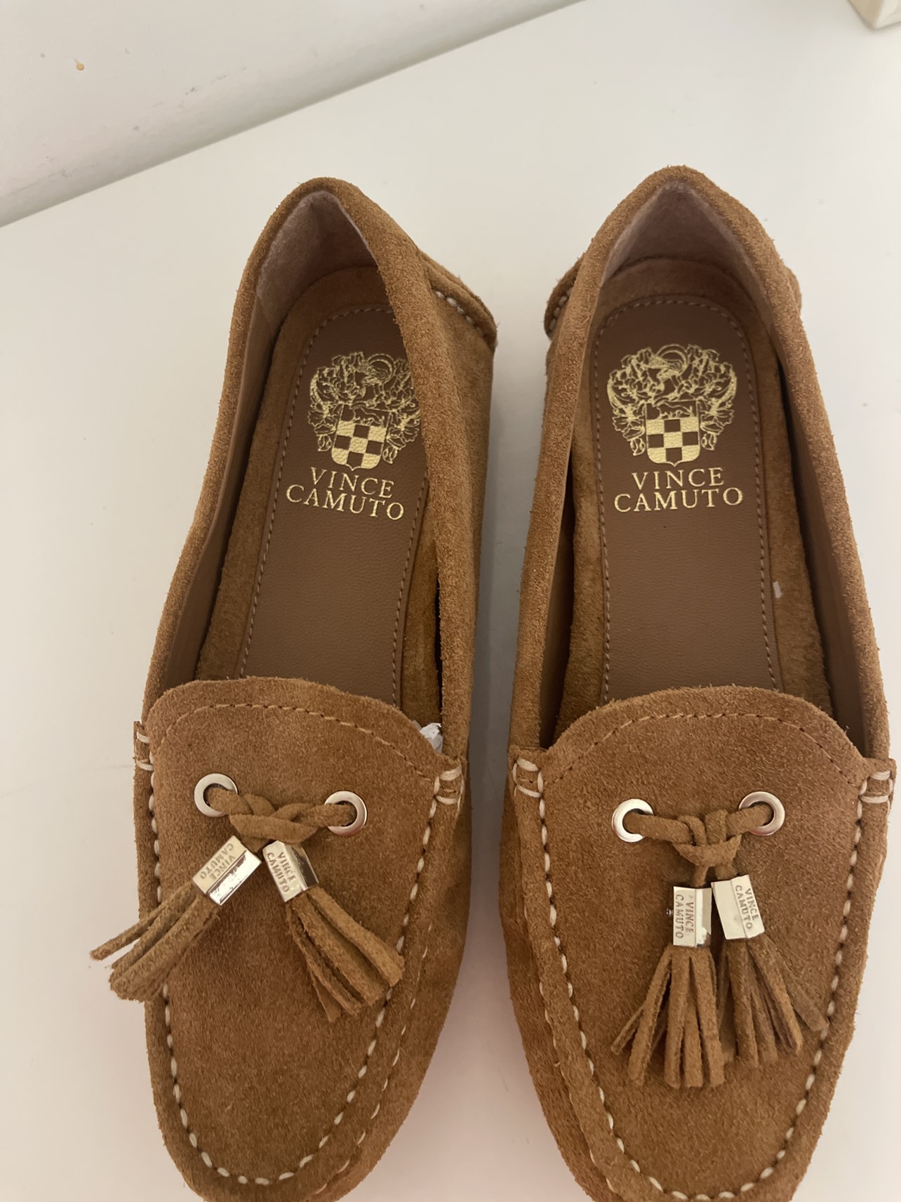 Vince Camuto Leather Loafer Shoes