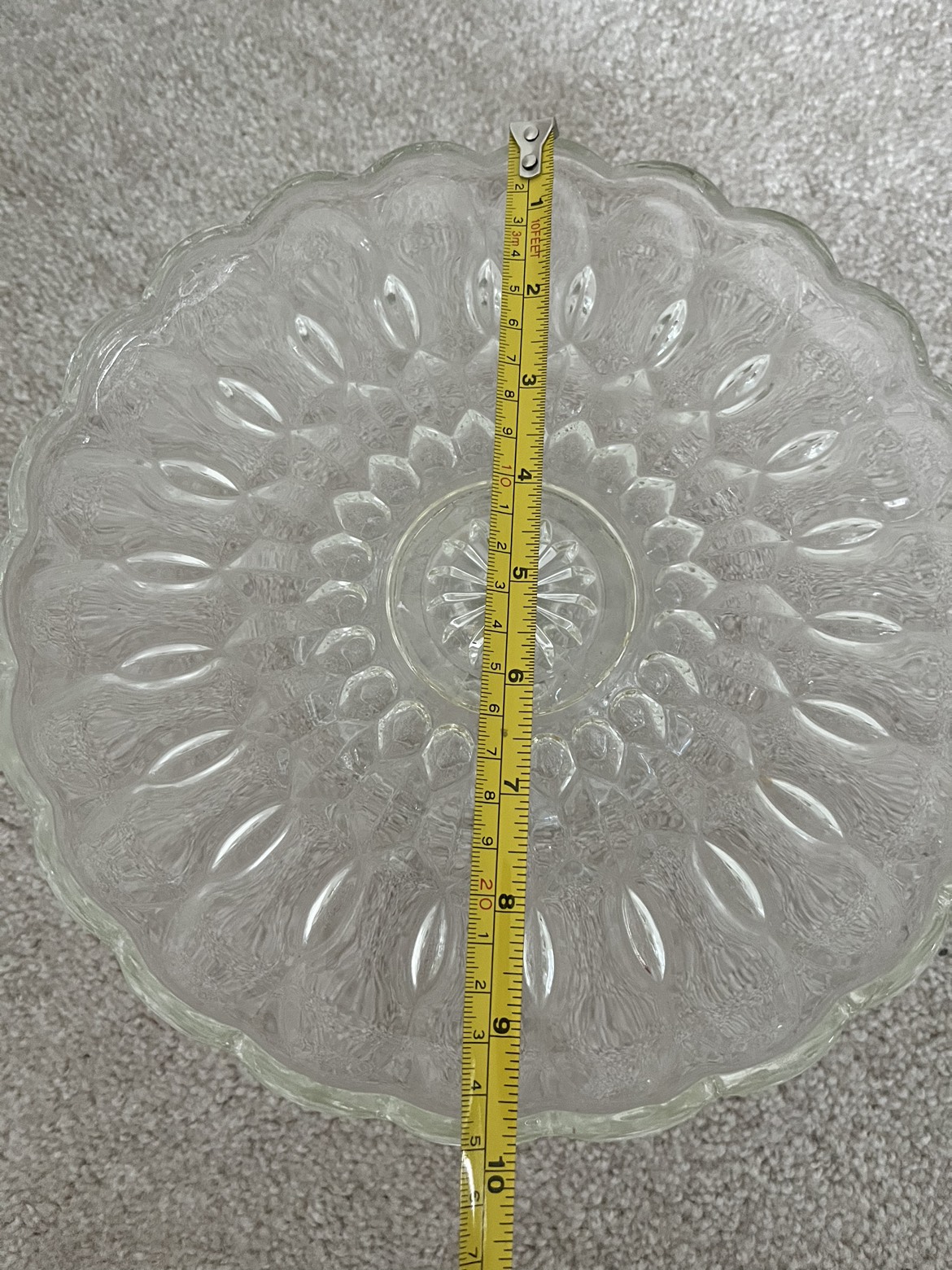 Glass cake stand image indicator(5)