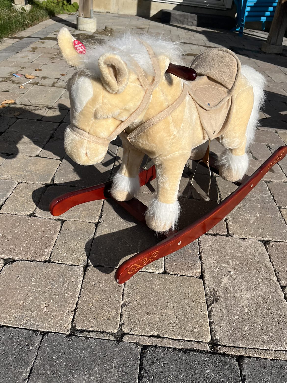 Plush rocking horse - photo 2