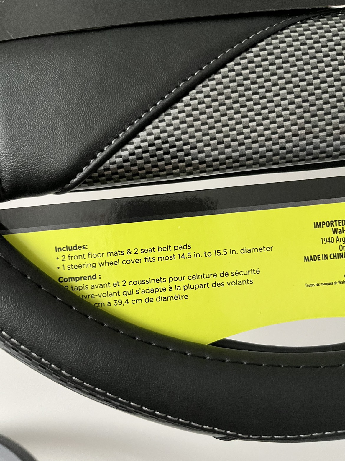 brand new Steering wheel cover and 2 seat belt covers image indicator(4)