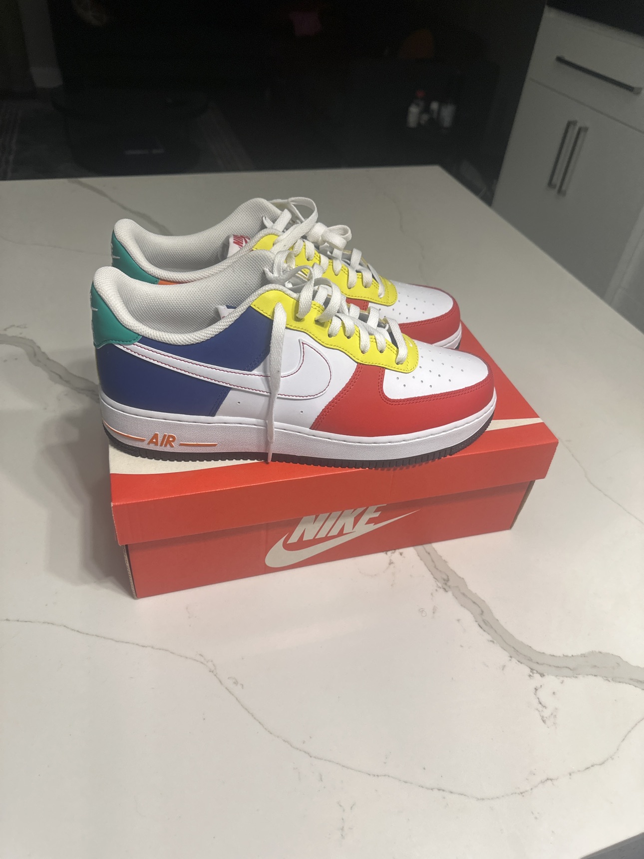 Nike Air Force 1 rubiks cube
