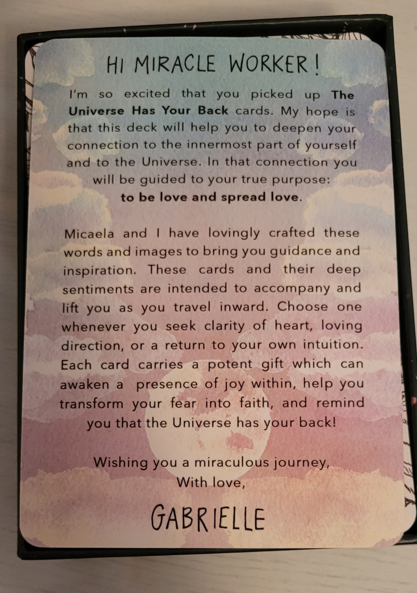 Universe Spiritual Guidance Cards (52  Deck) - photo 3