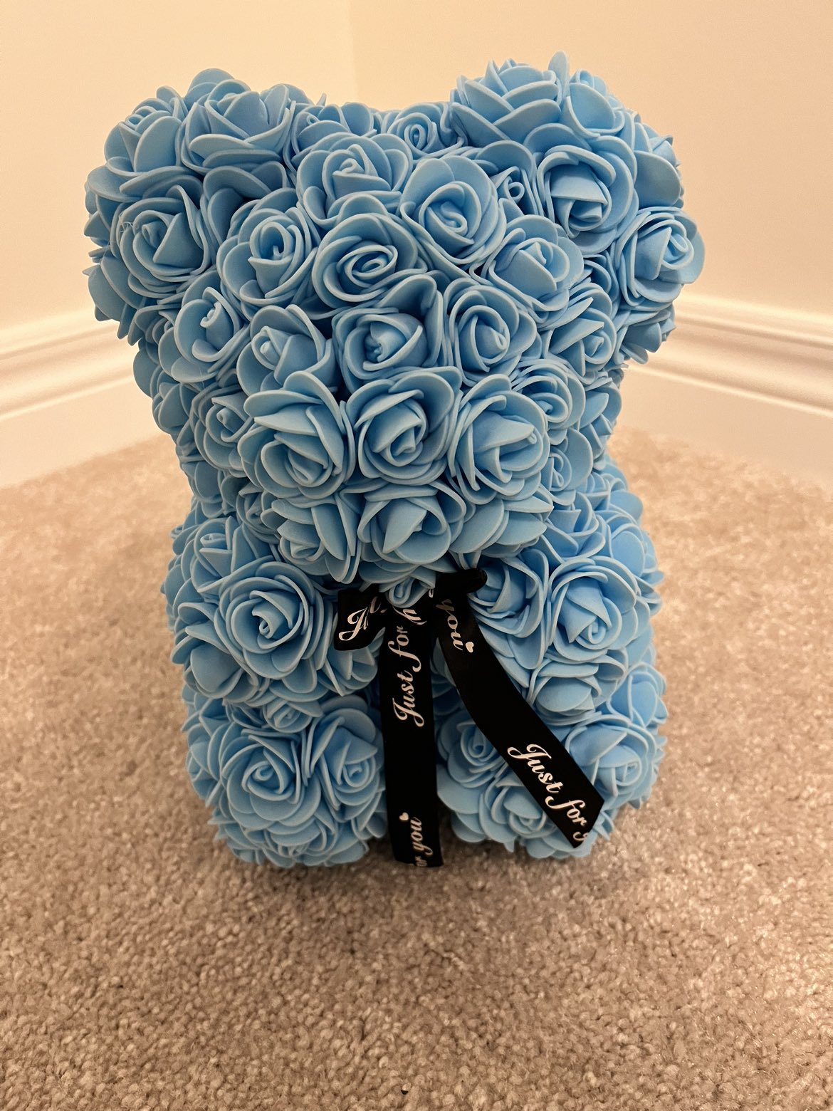 Medium floral teddy bear - photo 3