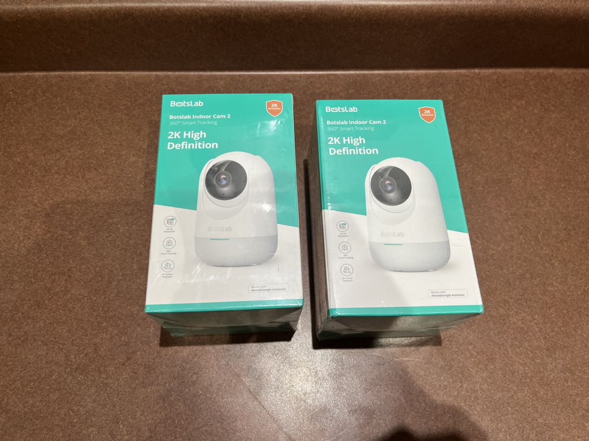 New Two Security Cameras