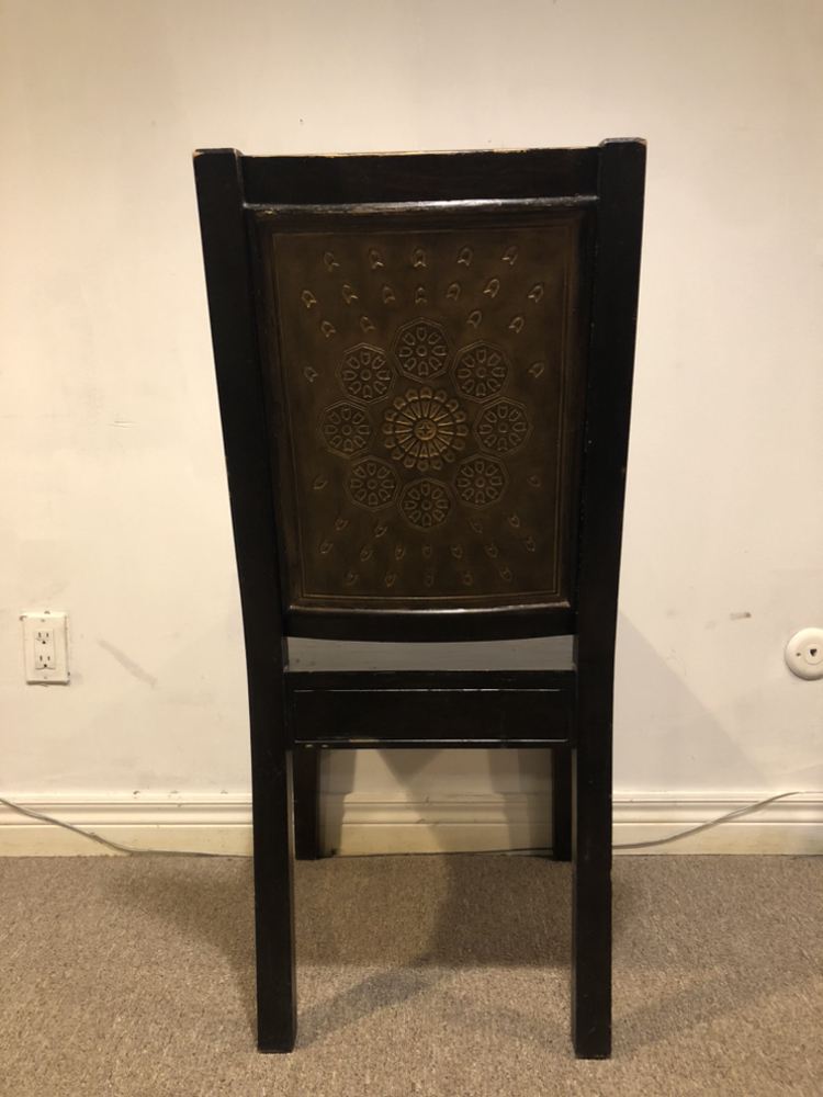 Pier 1 Imports Rustic Wooden Chair - photo 3