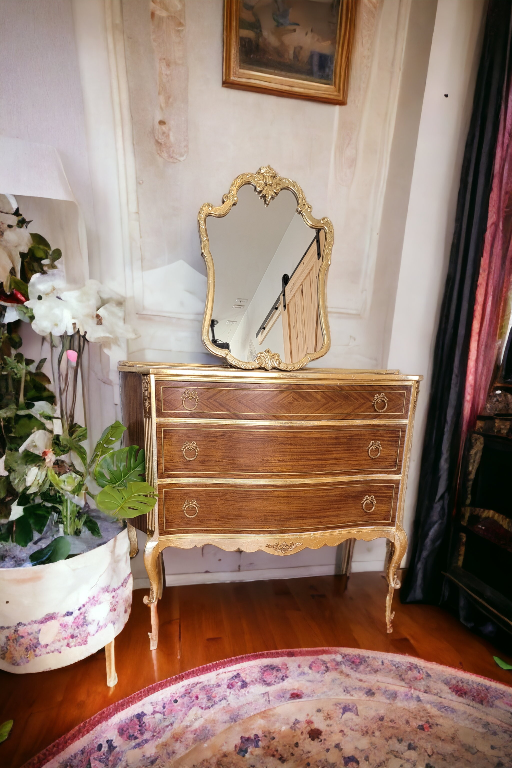 Antique French Dresser Set - photo 2