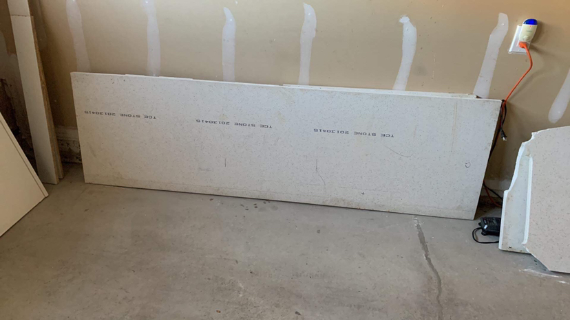Granite counter slabs