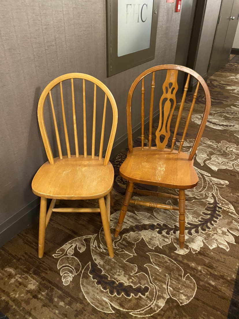 Wooden chair