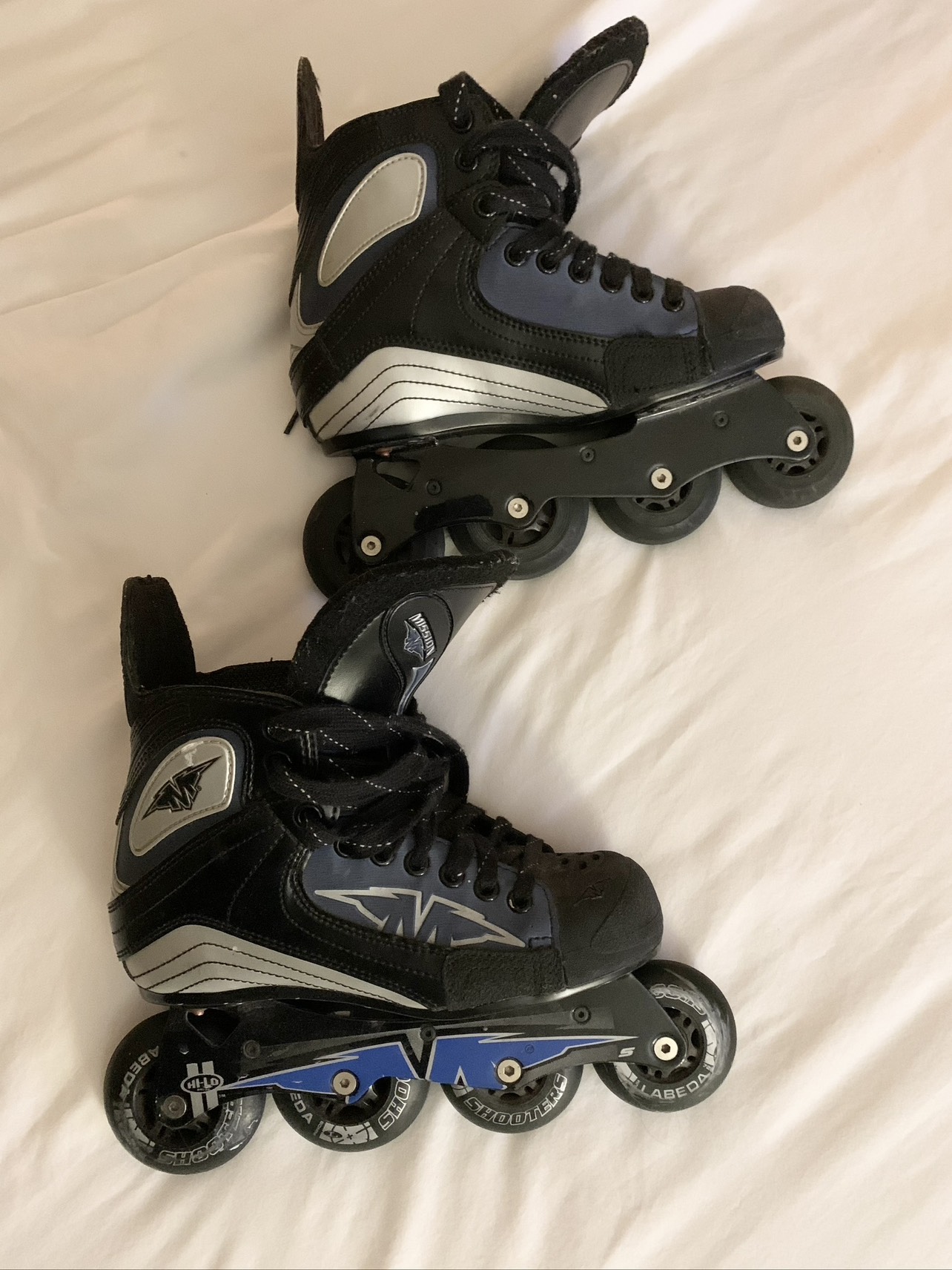 Mission Inline Rollerblades Size 6D