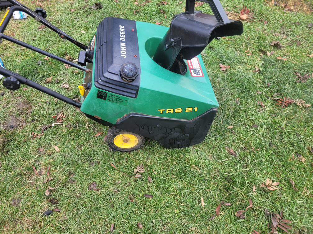 john deere snowblower