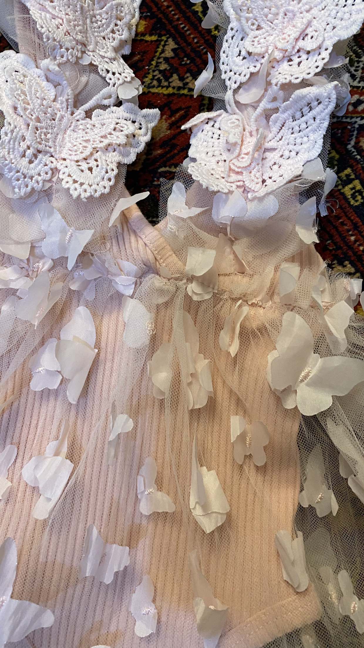 Brand new gorgeous baby dress thumbnail