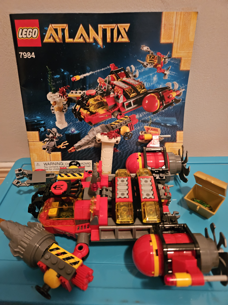 Lego Atlantis Deep Sea Raider Set 7984 image indicator(2)