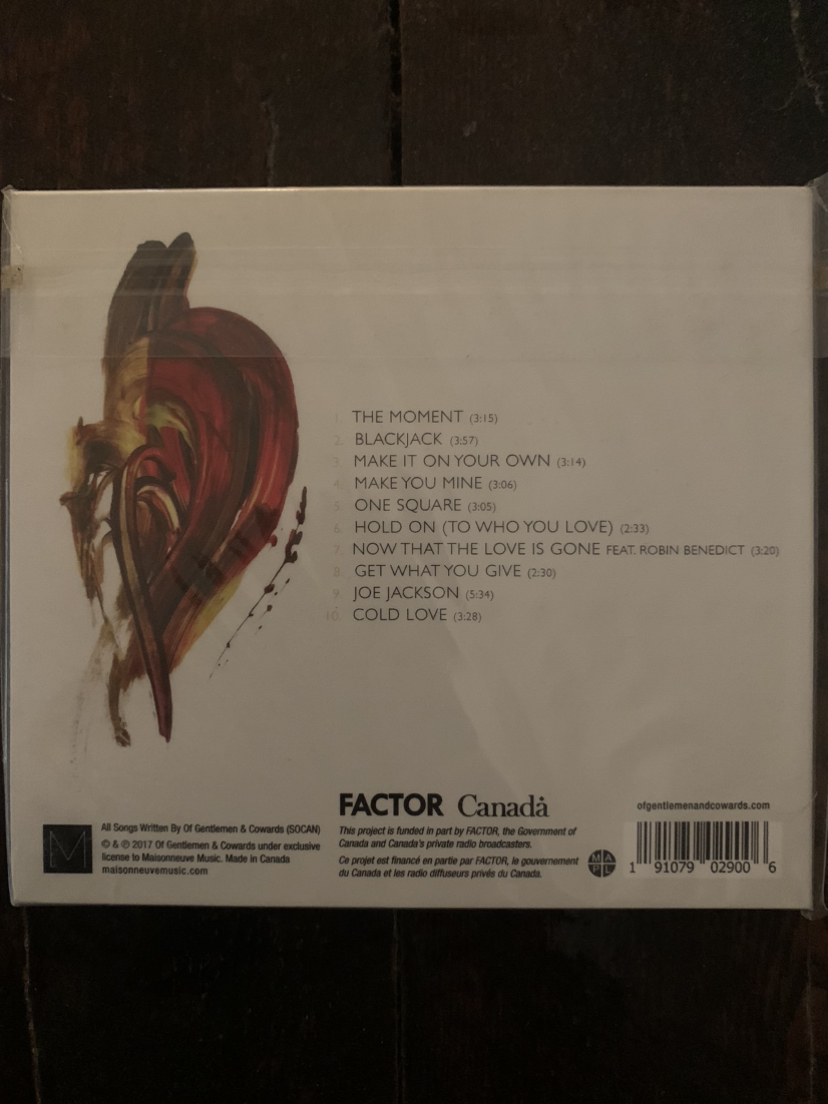 NEW Of Gentlemen and Cowards “Modern Jukebox” CD image indicator(2)