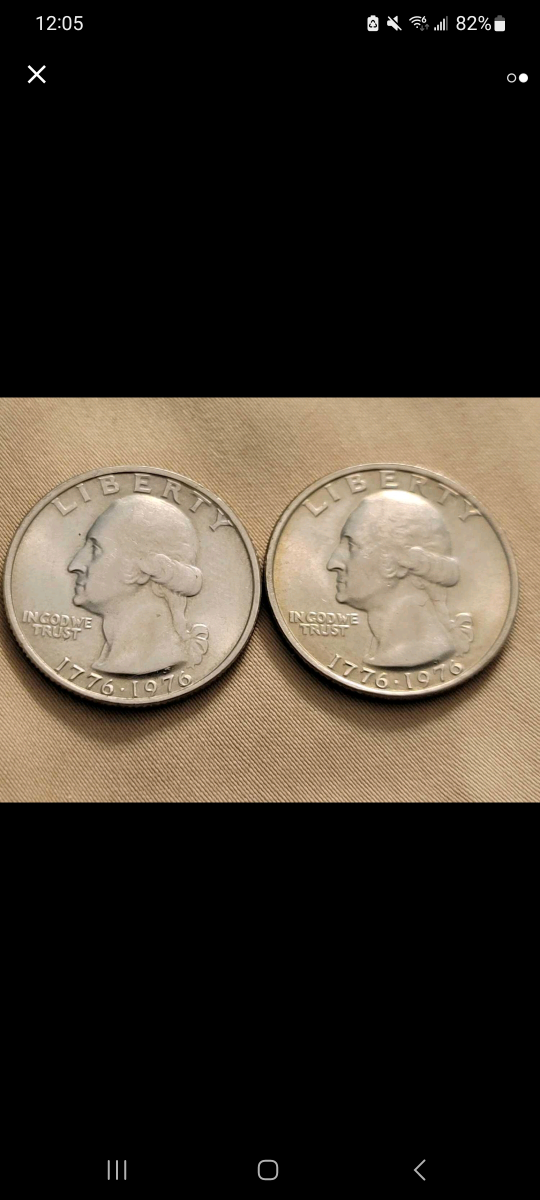 1976 U.S. Bicentennial 25 Cents Drummer Boy Coins image indicator(2)