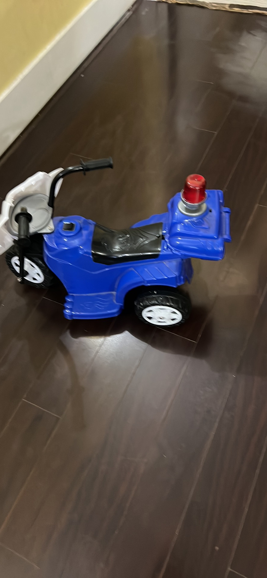 Kids Motorcycle 6V Electric Ride-On Powered Music (Blue) - photo 3