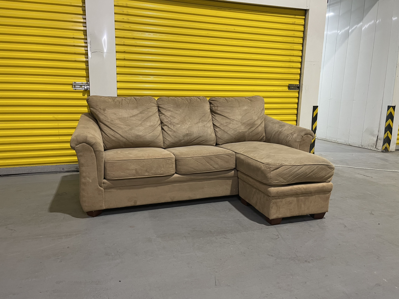 FREE DELIVERY | Comfy Beige Reversible Sectional