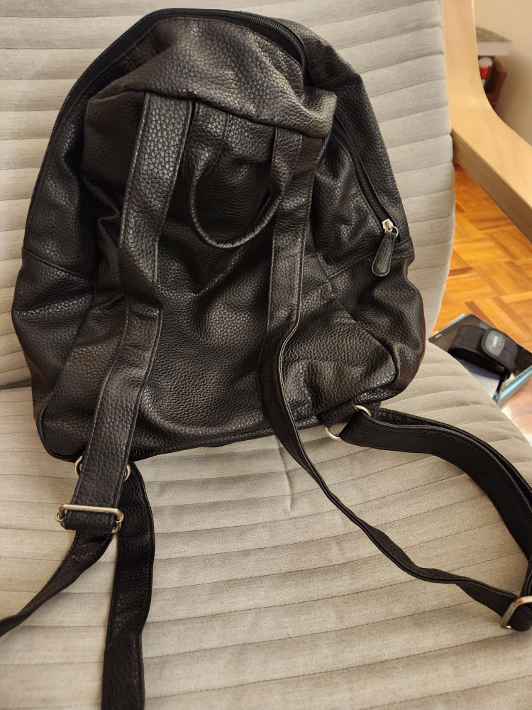 Vegan leather Backpack - photo 2